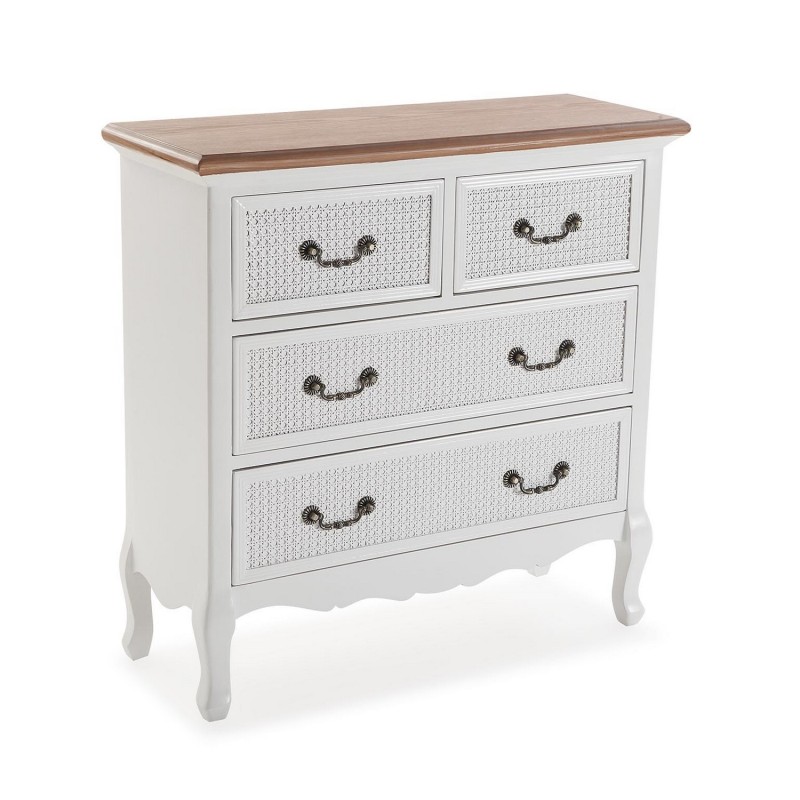 Commode Versa Hanne 2 tiroirs (30 x 80 x 80 cm)