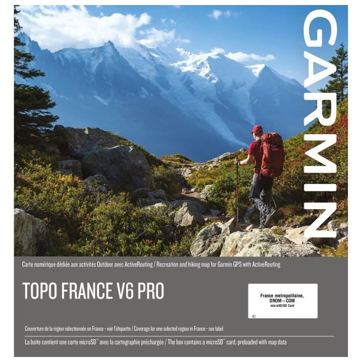 GARMIN - TOPO France v6 PRO - Nord Est