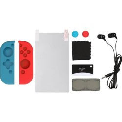 Starter Kit Konix Rouge & Bleu pour Switch