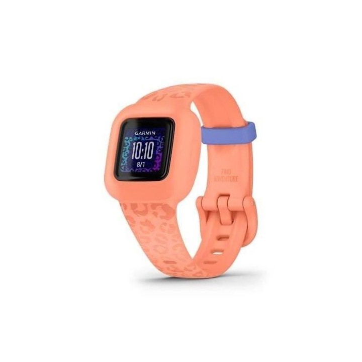 GARMIN - Bracelet d'activité pour enfants VIVOFIT JR3 - Peche Léopar
