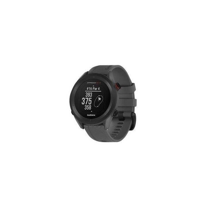 GARMIN Approach S12 - Montre Connectée Golf GPS - Slate Gray