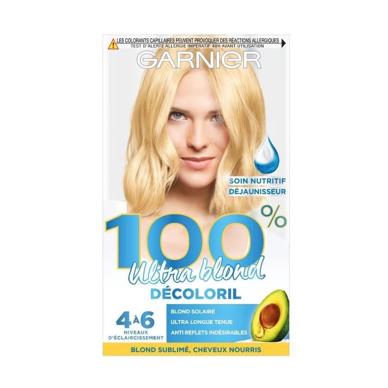 Shampooing Décolorant n°3 100% Blond Décoloril GARNIER