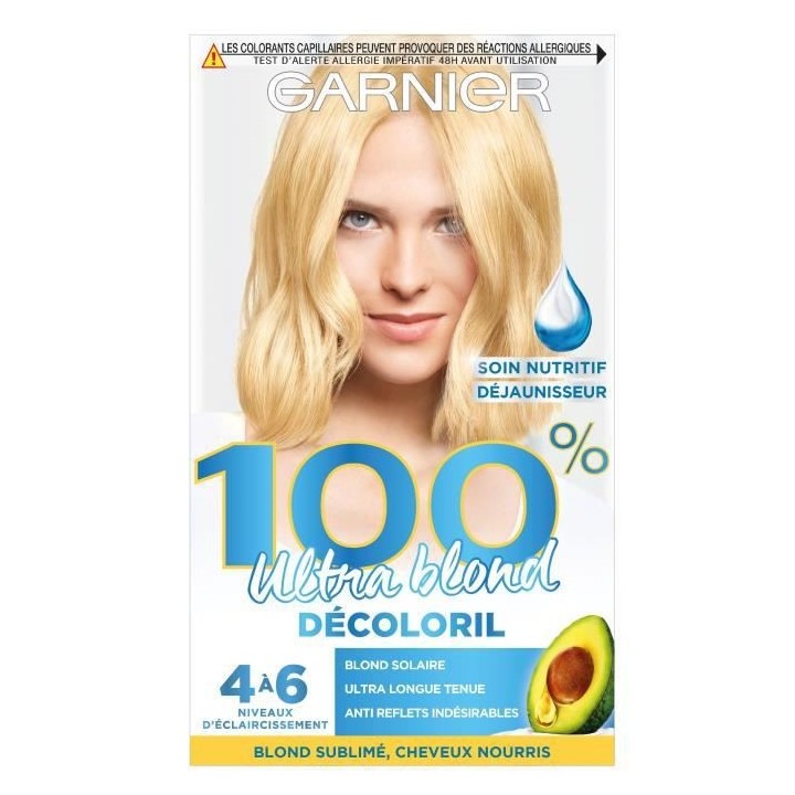 Shampooing Décolorant n°3 100% Blond Décoloril GARNIER