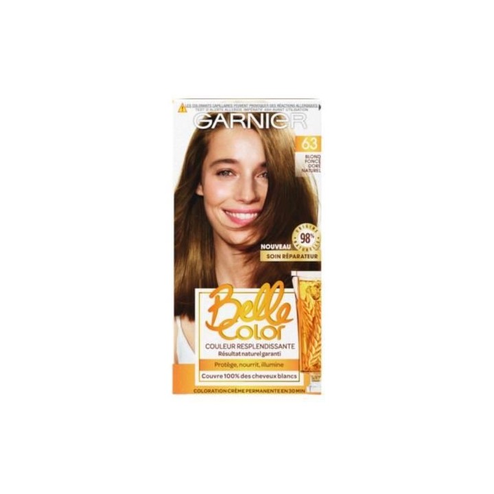Coloration GARNIER 63 Blond Foncé Doré Naturel