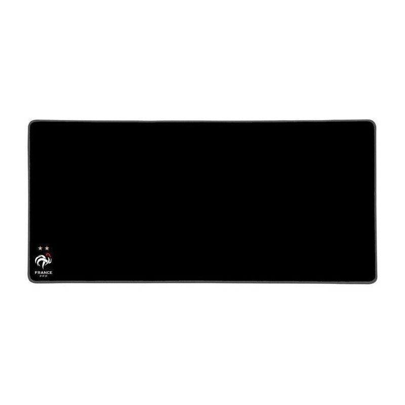 KONIX - Tapis de Souris Fédération Française de Football XXL - 90 x 46 cm - Noir