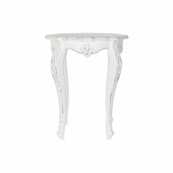 Table d'appoint DKD Home Decor Bois Blanc Bois de manguier (61 x 61 x 76 cm)