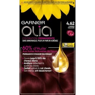 Coloration permanente Olia GARNIER N°4.62 Carmin velours