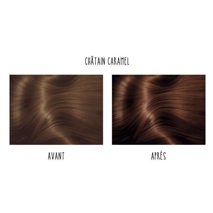 Coloration GARNIER Color Herbalia 100% Végétale - Châtain Caramel