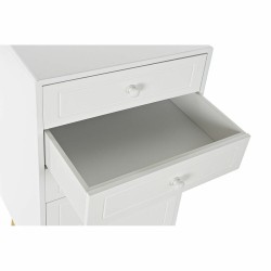 Caisson à Tiroirs DKD Home Decor Naturel MDF Blanc (40 x 30 x 90 cm)