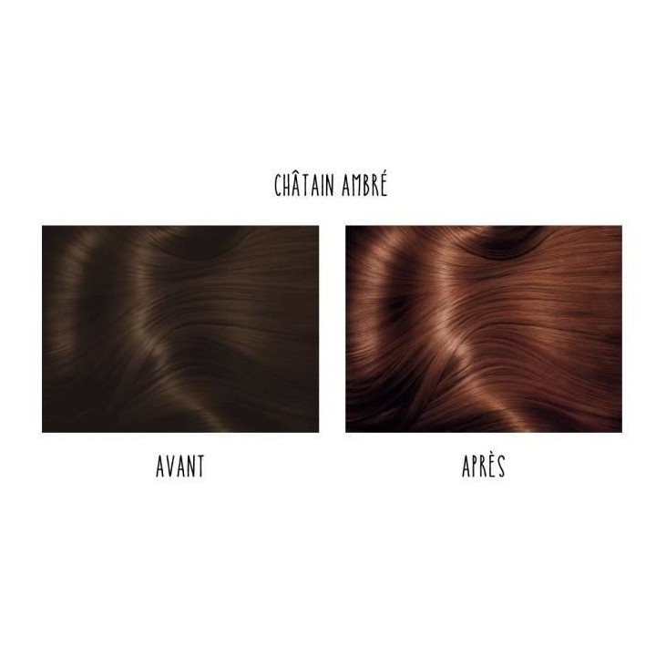 Coloration GARNIER Color Herbalia 100% Végétale - Châtain Ambré