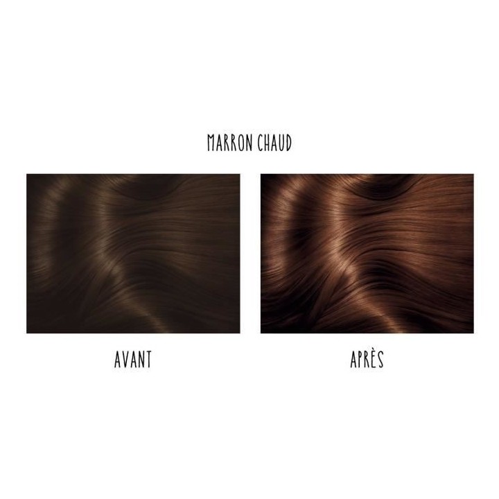 Coloration GARNIER Color Herbalia 100% Végétale - Marron Chaud