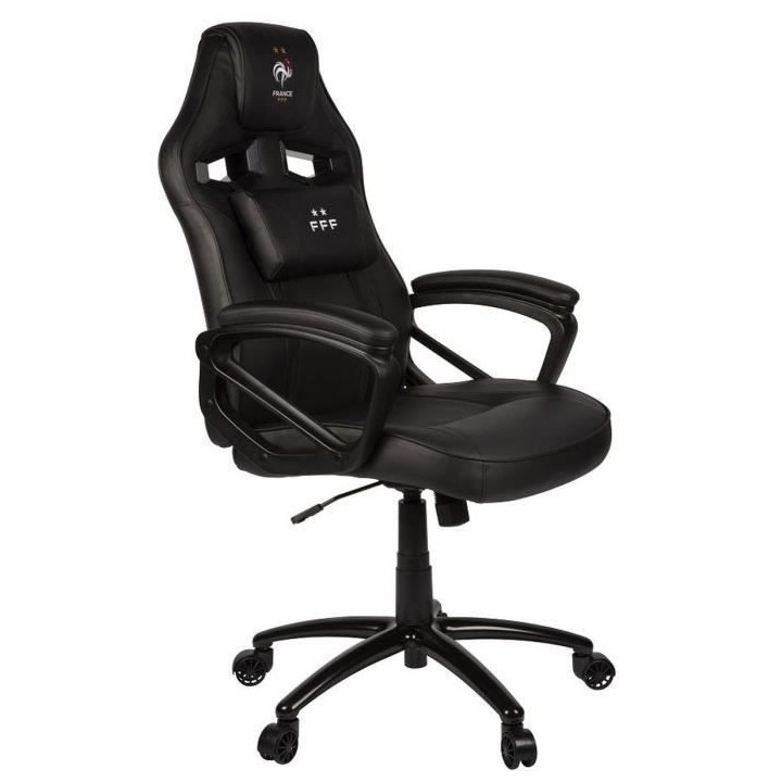 Fauteuil Gamer FFF - KONIX - Noir
