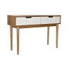 Console DKD Home Decor 112 x 38 x 75 cm Sapin Marron Blanc