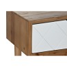 Console DKD Home Decor 112 x 38 x 75 cm Sapin Marron Blanc