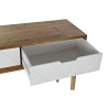 Console DKD Home Decor 112 x 38 x 75 cm Sapin Marron Blanc