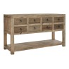 Console DKD Home Decor Marron Naturel Bois Pin 170 x 45 x 90 cm