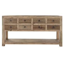 Console DKD Home Decor Marron Naturel Bois Pin 170 x 45 x 90 cm