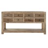 Console DKD Home Decor Marron Naturel Bois Pin 170 x 45 x 90 cm