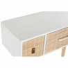 Console DKD Home Decor Naturel Blanc Bois de paulownia (80 x 32 x 80 cm)