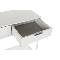 Console DKD Home Decor Métal MDF Blanc (80 x 35 x 81 cm)