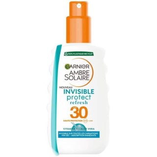 Spray Protecteur - GARNIER - Ambre Solaire - ReFresh SPF 30 - Invisibl