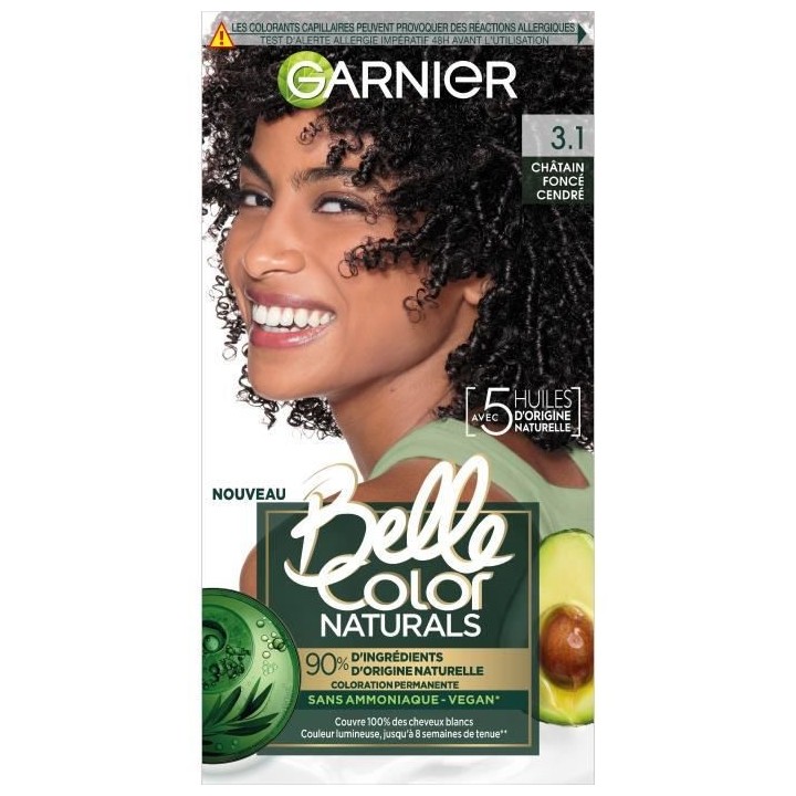 Coloration permanente GARNIER Belle Color Naturals Sans ammoniaque - 3