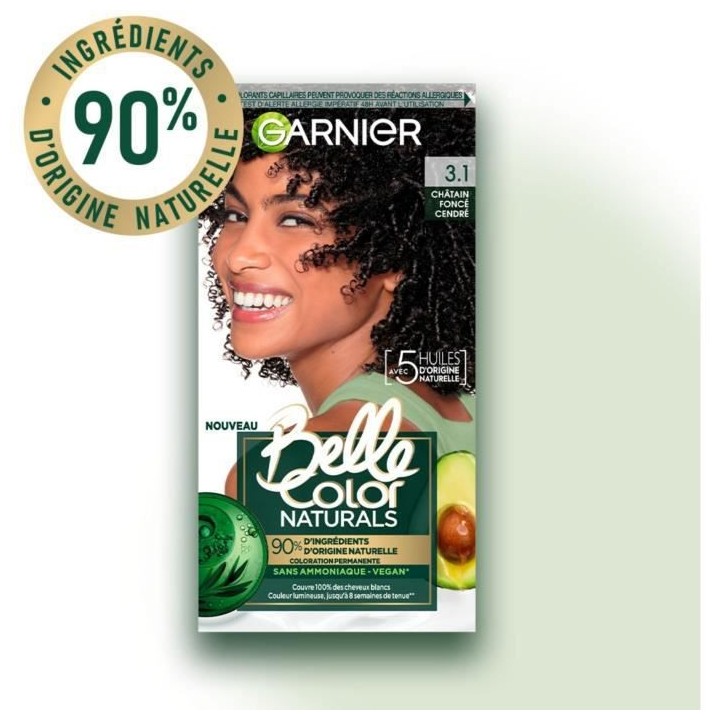 Coloration permanente GARNIER Belle Color Naturals Sans ammoniaque - 3