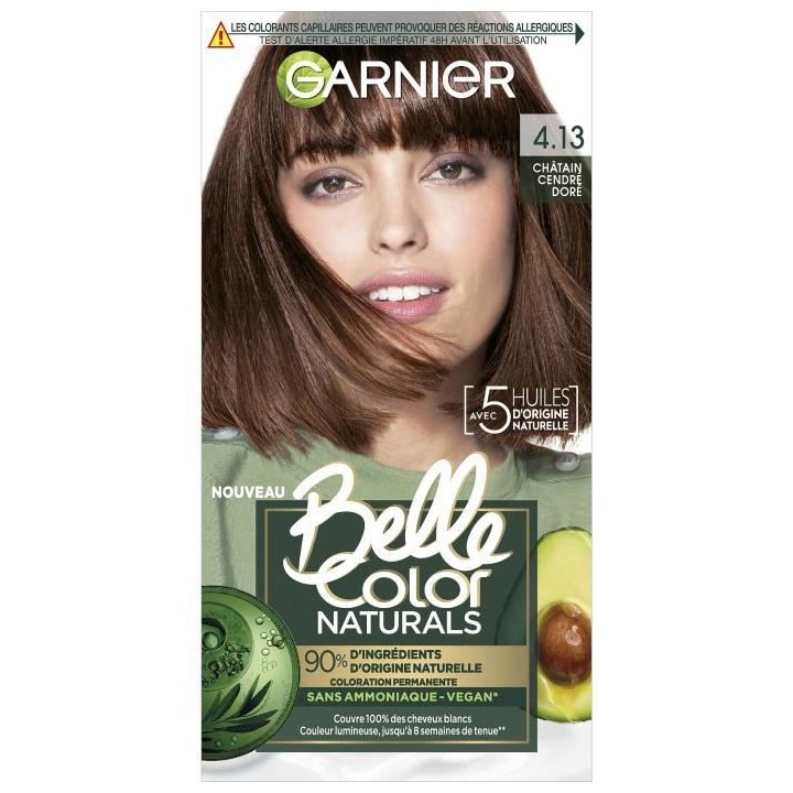 Coloration permanente Belle Color Naturals GARNIER - Sans ammoniaque -