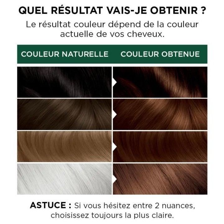 Coloration permanente Belle Color Naturals GARNIER - Sans ammoniaque -