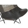 Chaise DKD Home Decor Marron Noir Gris 76 x 76 x 96 cm