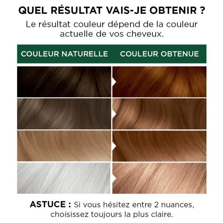 Coloration permanente Belle Color Naturals GARNIER - Sans ammoniaque -