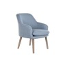 Chaise DKD Home Decor 61 x 68 x 78 cm Bleu Blanc