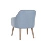 Chaise DKD Home Decor 61 x 68 x 78 cm Bleu Blanc