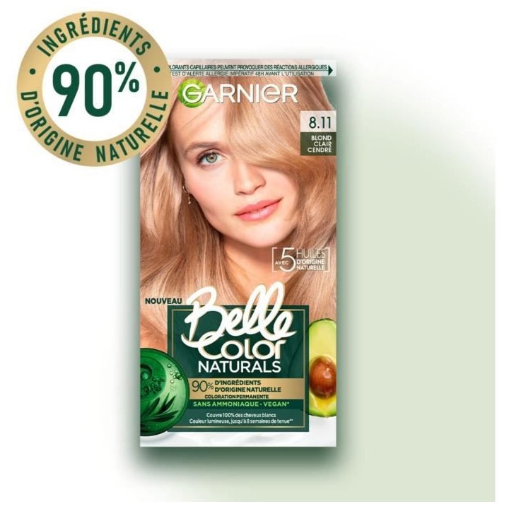 Coloration permanente Belle Color Naturals GARNIER - Sans ammoniaque -
