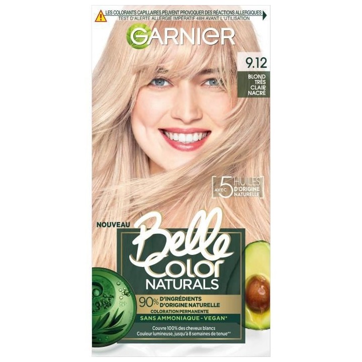 Coloration permanente Belle Color Naturals GARNIER - Sans ammoniaque -