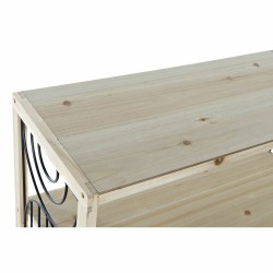 Étagère DKD Home Decor 60 x 28 x 100 cm Naturel Noir Métal Bois