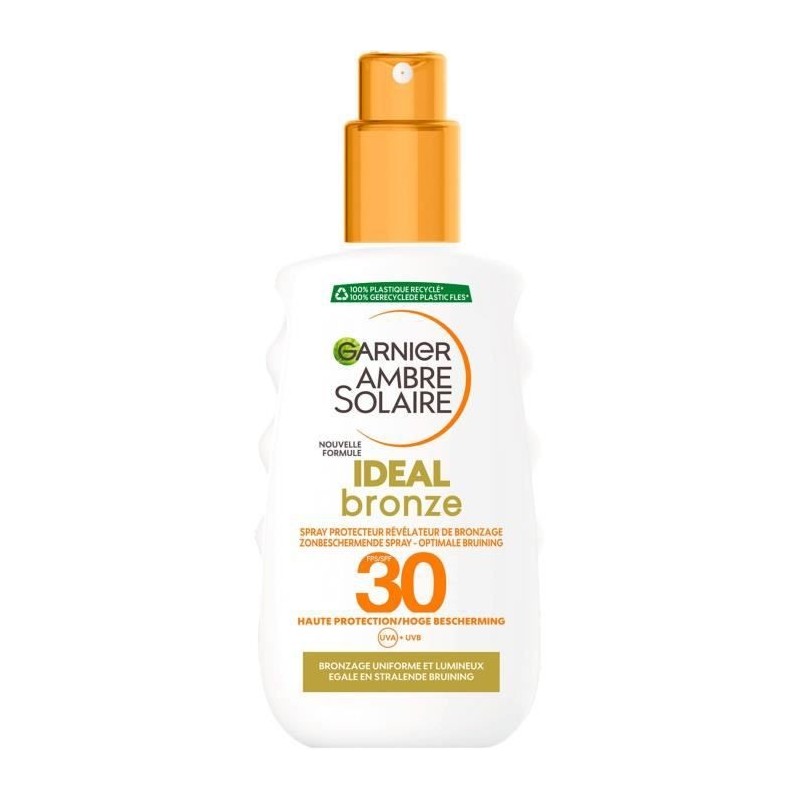 Révélateur de Bronzage - GARNIER - Ambre Solaire - Spray Protecteur SPF 30 - 200 ml