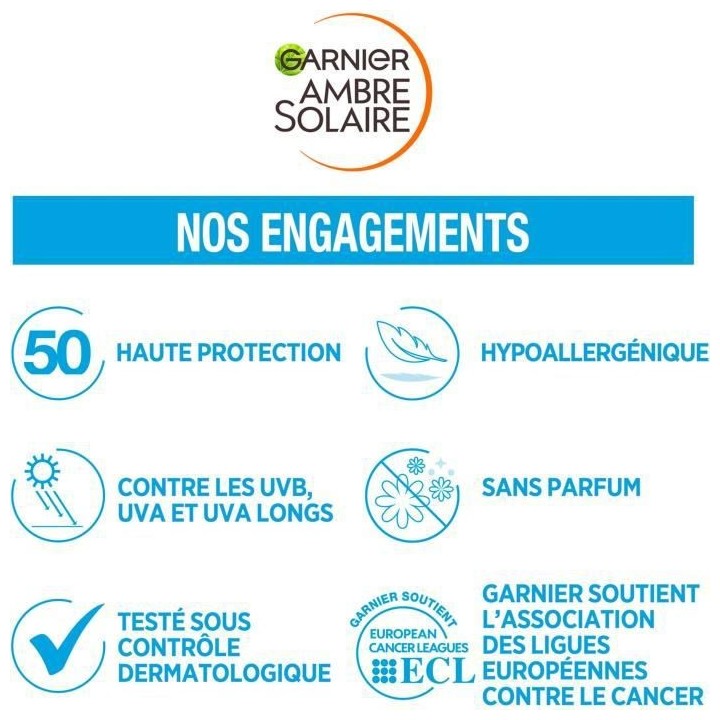 GARNIER Ambre Solaire Super UV Creme visage protectrice anti-âge a l'