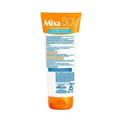 Lait Fondant Mixa Solaire SPF50+ Peaux Sensibles a Réactives - 200 ml