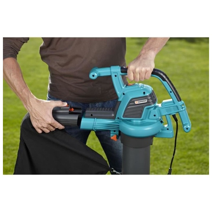 Aspirateur souffleur de feuilles électrique GARDENA - ErgoJet 2500 -