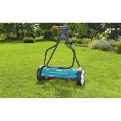 GARDENA Tondeuse hélicoidale 400 Classic– Surface tonte max 200m² – Hauteur de coupe 12 a 42mm – Largeur de coupe 40cm