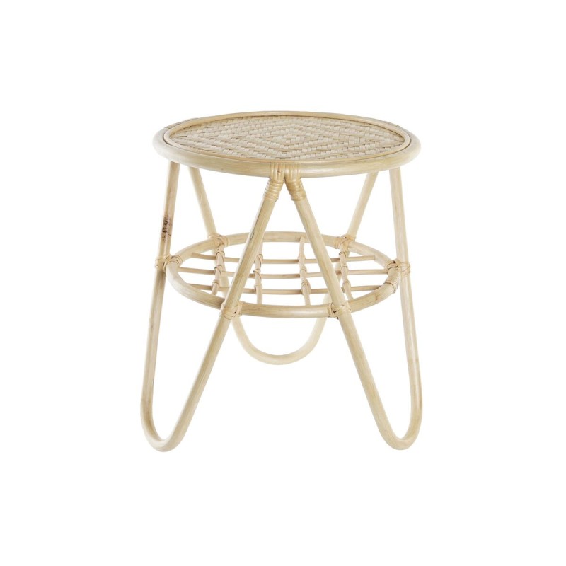 Table d'appoint DKD Home Decor Naturel Bambou 40 x 40 x 46 cm