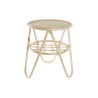 Table d'appoint DKD Home Decor Naturel Bambou 40 x 40 x 46 cm