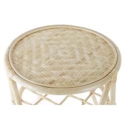 Table d'appoint DKD Home Decor Naturel Bambou 40 x 40 x 46 cm