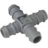 Dérivation en Croix GARDENA - Adaptée aux tuyaux 13 mm – Pour arrosage goutte-a-goutte – (13120-26)