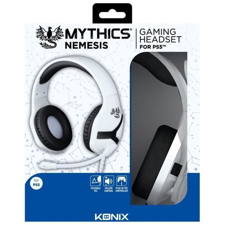 Casque Gamer Némésis - KONIX - PS5