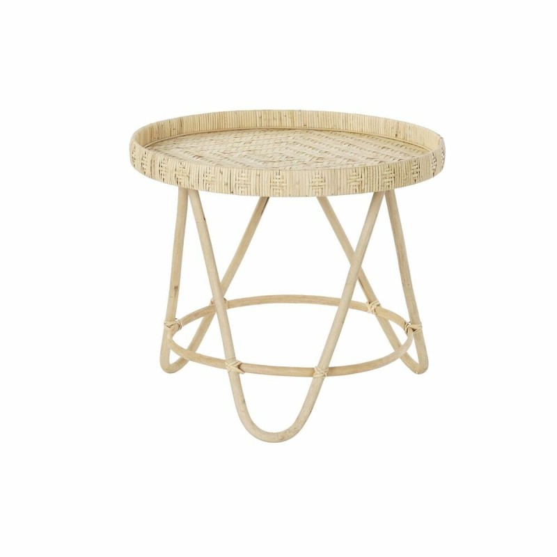 Table d'appoint DKD Home Decor Marron Bambou 60 x 60 x 52 cm