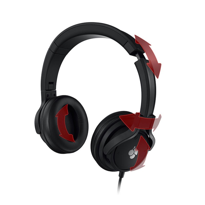 Casques avec Microphone Cherry JA-2200-2 Noir