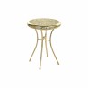 Table d'appoint DKD Home Decor Doré Métal Arabe (42 x 42 x 57 cm)