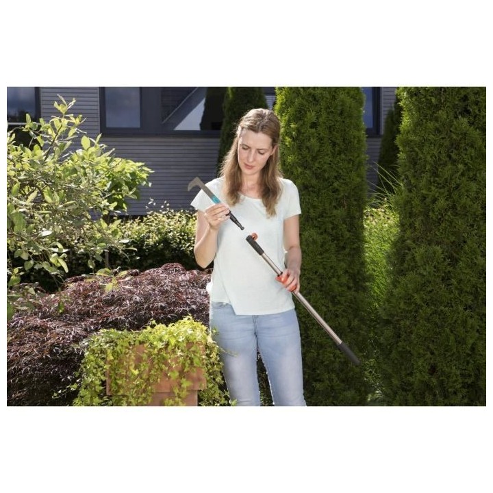 Griffe a fleurs GARDENA Combisystem - 5 dents - Acier inoxydable - Out